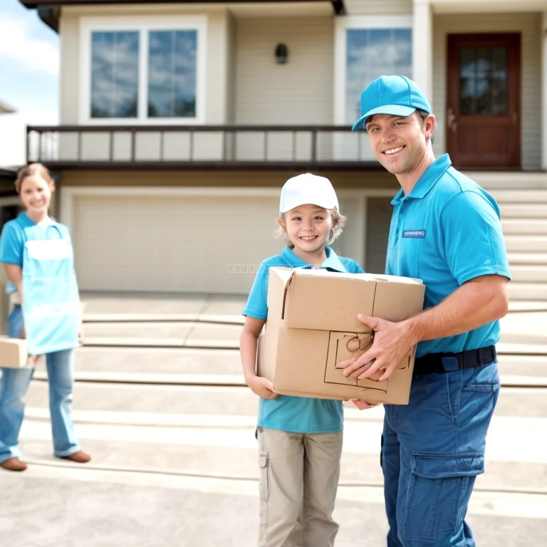 Equipe Relocify organizando mudança residencial
